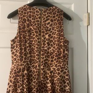 Leopard Print Maxi Dress
